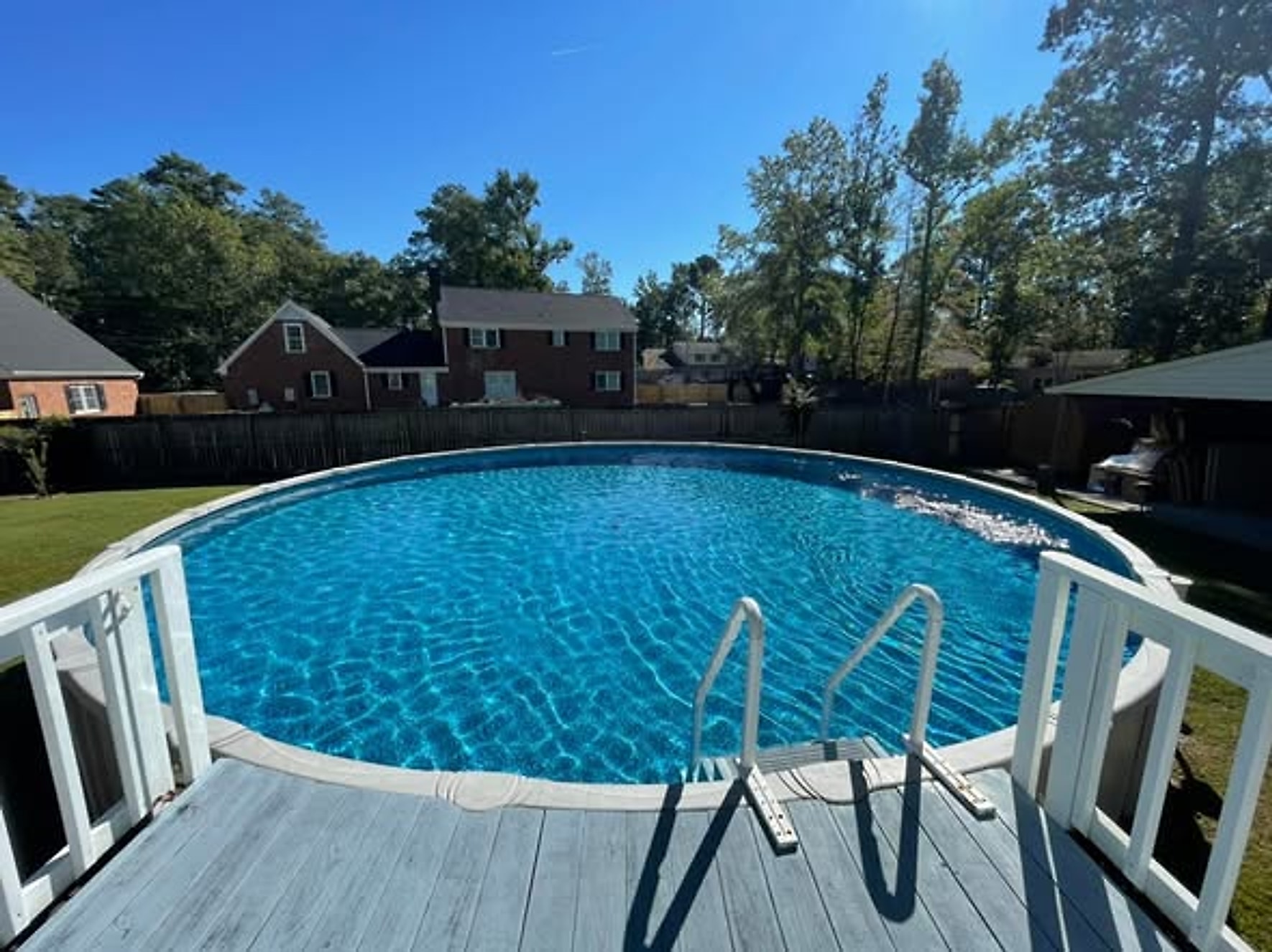 Crystal clear pool project