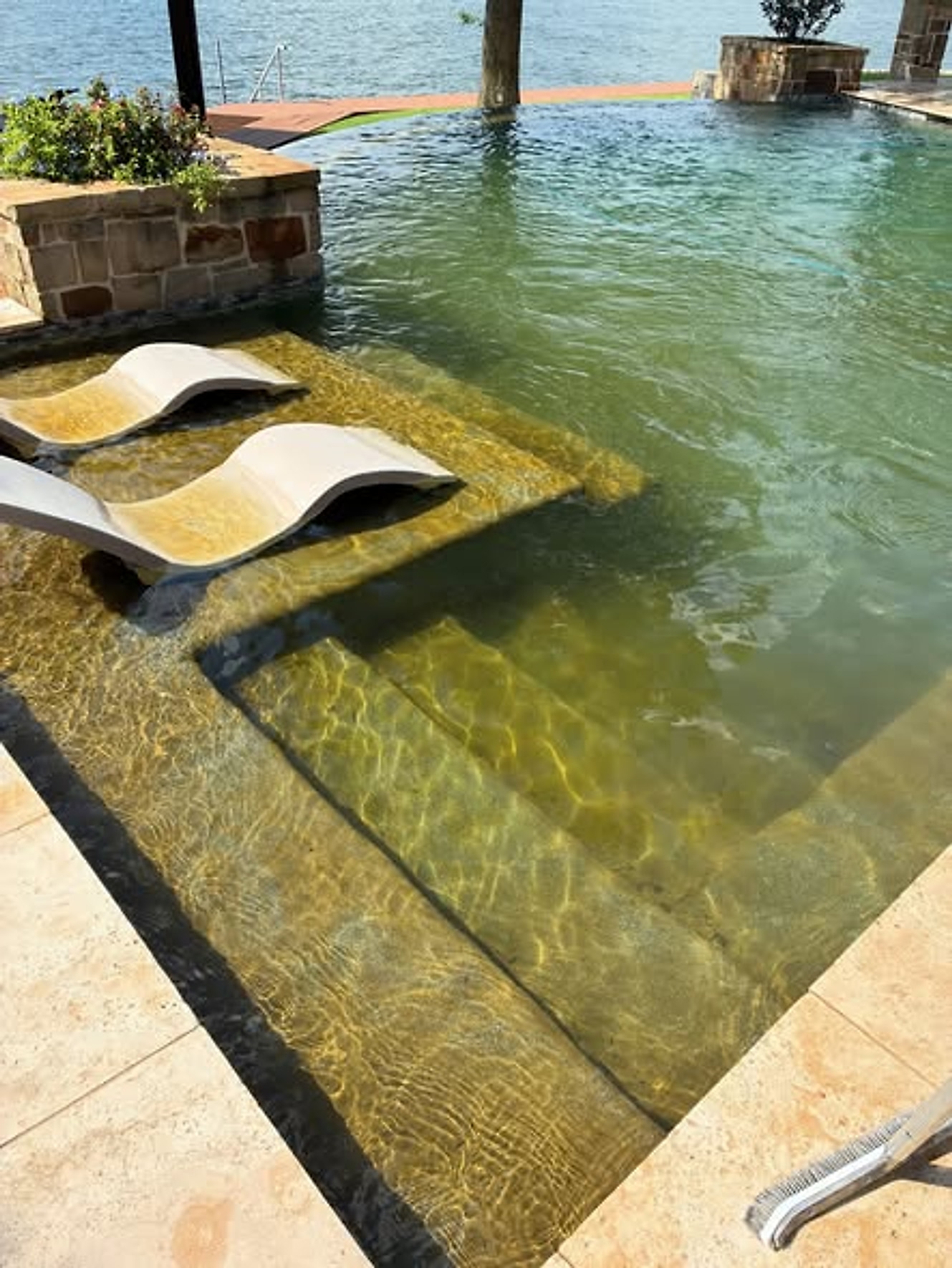Problem water before restoration